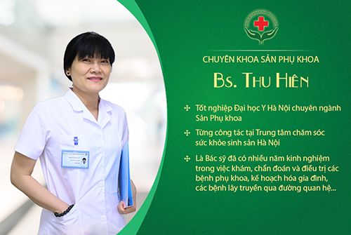 Bác Sĩ Nguyễn Thị Thu Hiên